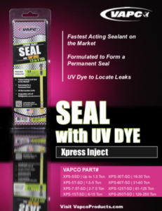 Seal with UV Dye Flyer